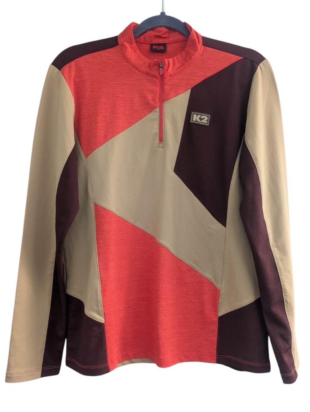 K2 Colorblock 1/4 Zip Long Sleeve